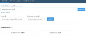 Enlaces que recibe la web de Hootsuite Enlaces a Hootsuite
